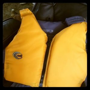 Life vest for canoeing, kayaking, & sailing